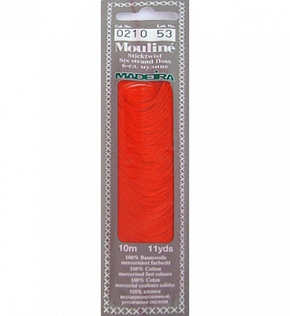 Мулине Спираль «Madeira»100% хлопок, 10 м 0210