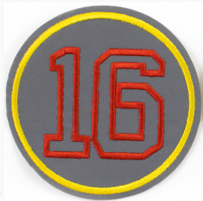 Термоаппликация LA462 COLOR 85 мм упак/5 шт