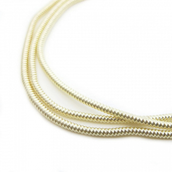 Канитель мягкая, гладкая KAN/MF1-02  глянец, розовое золото