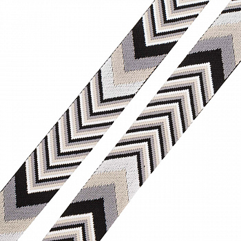 3Al354 Стропа ременная с принтом двухсторонняя (100% полиэстер) 38мм*45,72м.D147