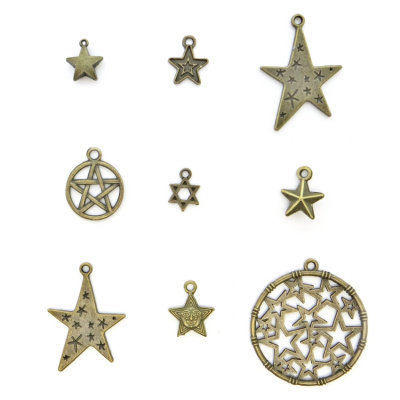 Металлические шармы "Рукоделие" SHM-06 Звезды