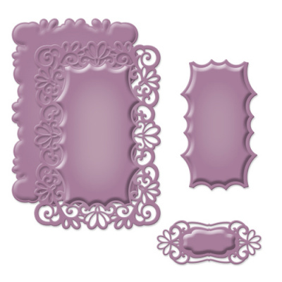 Набор ножей Shapeabilities® Decorative Frames "Фамильный прямоугольник"
