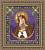 Набор для вышивания «Чарівна Мить» Б-1013 Икона Божьей Матери Остробрамская,16,2*18,5 см
