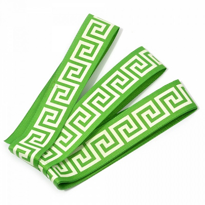 Лента репсовая с рисунком арт.TBY.LDR1319 шир.25 мм 10 м