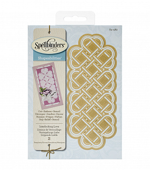 Набор ножей Spellbinders® Shapeabilities® "Сплоченная любовь"