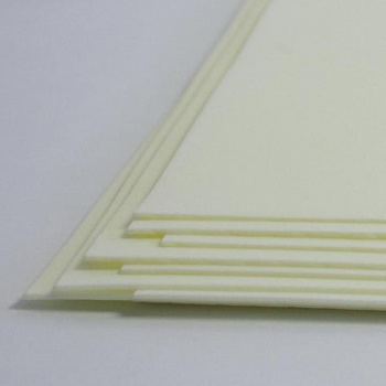 №107 светлый лимон, фоамиран иранский, 15*20 см, 10 шт/упак