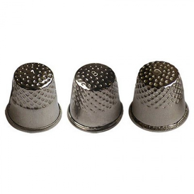 Наперсток NG-01(TB-03) Gamma® металл 10 шт №8 никель