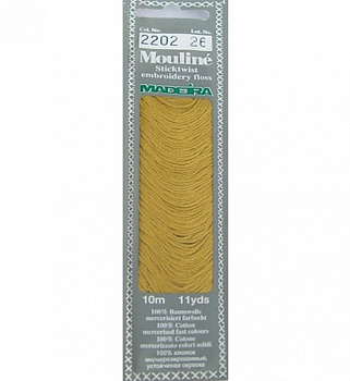 Мулине Спираль «Madeira»100% хлопок, 10 м 2202