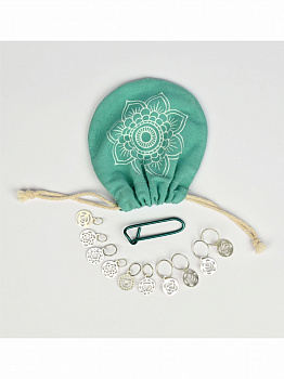 Маркер для вязания "Чакры" Mindful, 10 шт. в упаковке, 36632