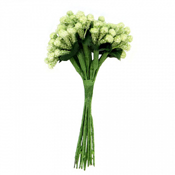 Декоративный букетик "Рукоделие" DKB009B cream  (кремовый)