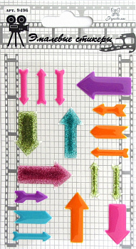 Эмалевые стикеры «Рукоделие» 9496
