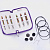 Набор деревянных съемных спиц (делюкс) Deluxe 10 см Symfonie KnitPro 20662