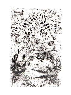 Резиновый штамп «Fossil», 10,1x15,2см