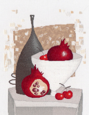 Набор для вышивания «Овен» 1679 " Гранатовый ноктюрн " 22 х 30 см