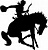 Термонаклейка "Всадник"