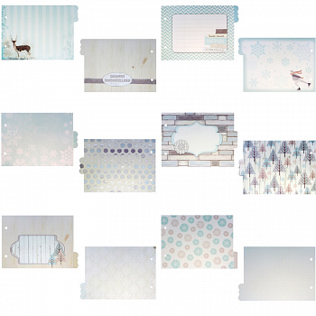 Мини-альбом "Рукоделие" Зимняя прогулка