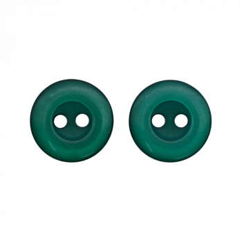 Пуговицы в тубе 0310-2011  на прокол 18L, цв. С878 зеленый, 25шт