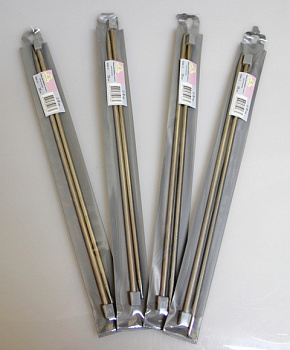 Спицы для вязания прямые 35 см №5,0 