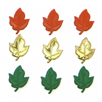 Брадсы металлические «Рукоделие» SB 007"Листья"