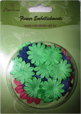 Бумажные цветы "Рукоделие" PFP 1014