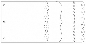 Заготовка для альбома BoBunny (картон) "My Word Cascading Album Clear" 