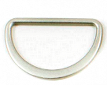 Полукольцо MF01 M.Silver  30 mm.  6 шт.