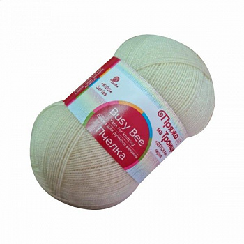 Пчелка, пряжа для ручного вязания (166, суровый)