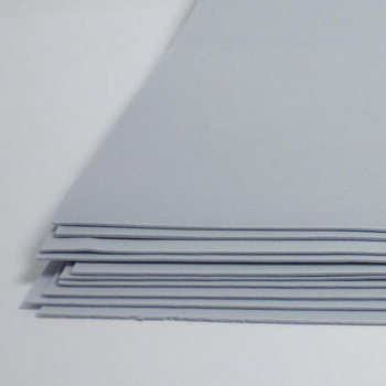 №153 светло-серый, фоамиран иранский, 15*20 см, 10 шт/упак