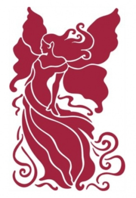 Трафареты Stamperia, фея, 1шт 21*29,7см