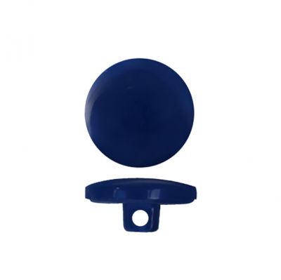 Пуговица в тубе  на ножке AC-1501,(Р17- синий) 13 мм уп/24шт