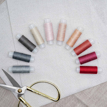 Набор ниток Ассорти №41, 50/2 200м,  Астра, 10шт./упак.