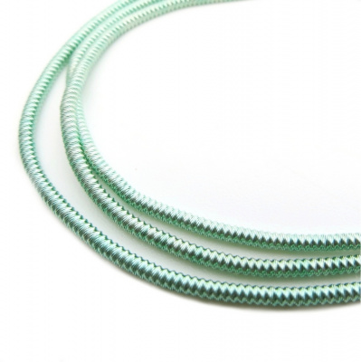 Канитель мягкая, гладкая KAN/MF1-18  глянец, ярко-бирюзовый