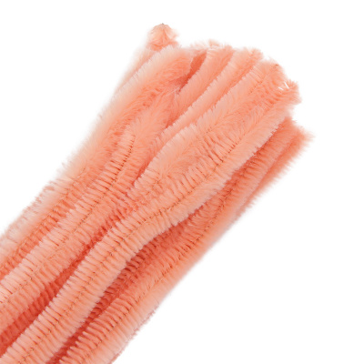 Синель-проволока "Астра", 12 мм*30 см, 15 шт/упак. цв. А-048 телесный 