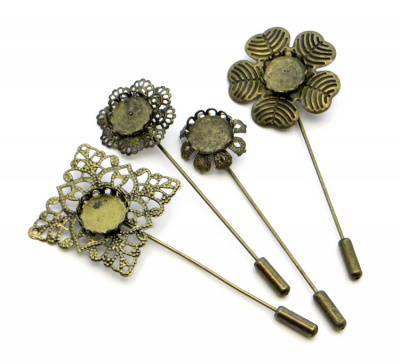 Набор для создания украшения "Рукоделие" MU001 Цветы, d=12 мм