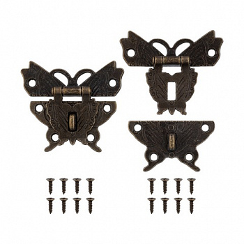 Фурнитура для декоративной отделки "Промысел" WF-003 "замок" 1 уп. х 4.9х4.3 см