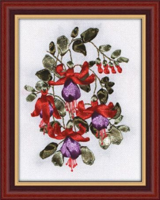 Набор для вышивания «Panna» Ц-1045 Фуксия