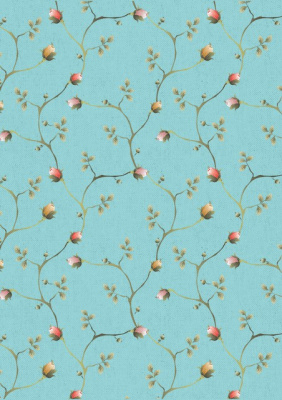 Ткани для пэчворка PEPPY ВЕРСАЛЬСКИЕ САДЫ ФАСОВКА 50*55 см, цв.голубой