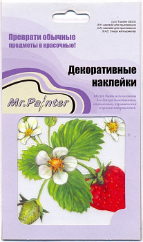 Наклейки Mr.Painter Декоративные 10х10см Земляника