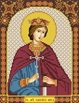 Набор для вышивания «Nova Sloboda» С9216, Св.Вмч. Эдуард, 18x23 см