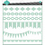 Трафарет-маска "American Crafts" Heidi Swapp HS00868 «Borders» 30х30 см