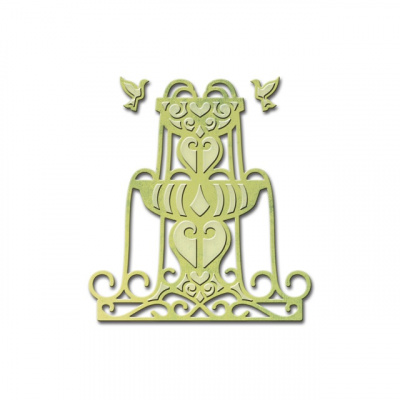 Набор ножей Spellbinders® Shapeabilities® Die D-Lites™ «Сверкающий фонтан для викторианского сада»