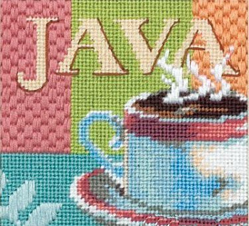 07233-DMS Набор для рукоделия "КОФЕ МОДЕРН"13x18 см