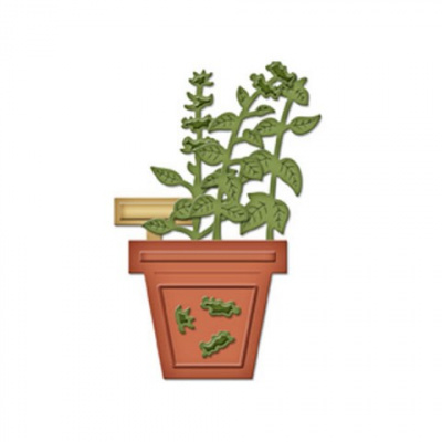 Набор ножей Spellbinders® Shapeabilities® Die D-Lites™ "Базилик"