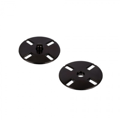 Кнопка пришивная "Gamma" KLH-23 металл d 23 мм 5 шт. №02 под черный никель