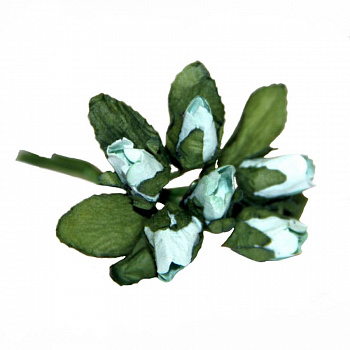 Декоративный букетик "Рукоделие" DKB051B Розы (зеленый)