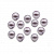 Хрустальный жемчуг Preciosa 131-10-011 Lavander, 8мм. 12шт. 
