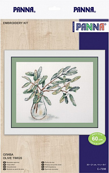 Набор для вышивания «Panna» C-7298  "Олива" 30 x 21 см