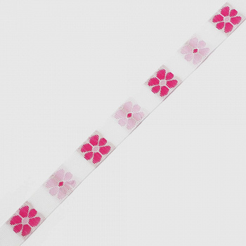 Лента отделочная жаккардовая арт.TBY.ЛЖ.MH-18 шир.10 мм дл.5,48 м