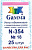 Иглы ручные "Gamma" N-354  гобеленовые №18 упак.25 шт. острие закругленное