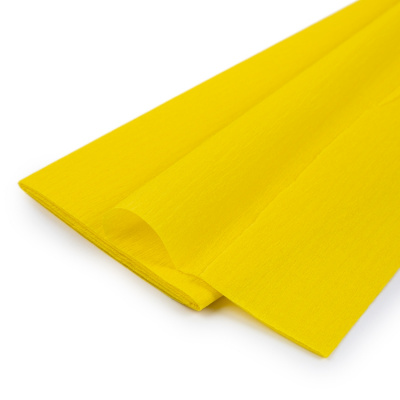 Крепированная бумага "Blumentag" REP-43 50 см х 2 м 20 г/м2 5 шт. цв.30 желтый